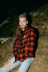 Bonfire Plaid Zip-Up - Northland Clothing Co.