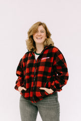 Bonfire Plaid Zip-Up - Northland Clothing Co.