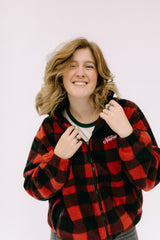 Bonfire Plaid Zip-Up - Northland Clothing Co.